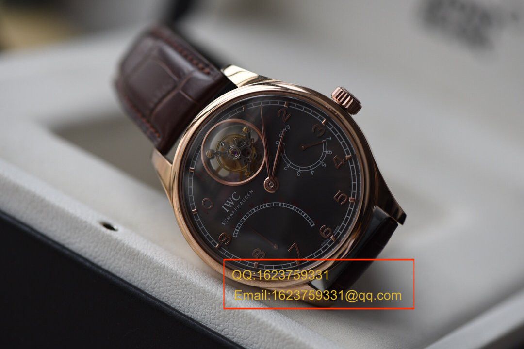   TF厂万国葡萄牙系列IW504402 、IW504602真陀飞轮逆跳腕表 / WG274