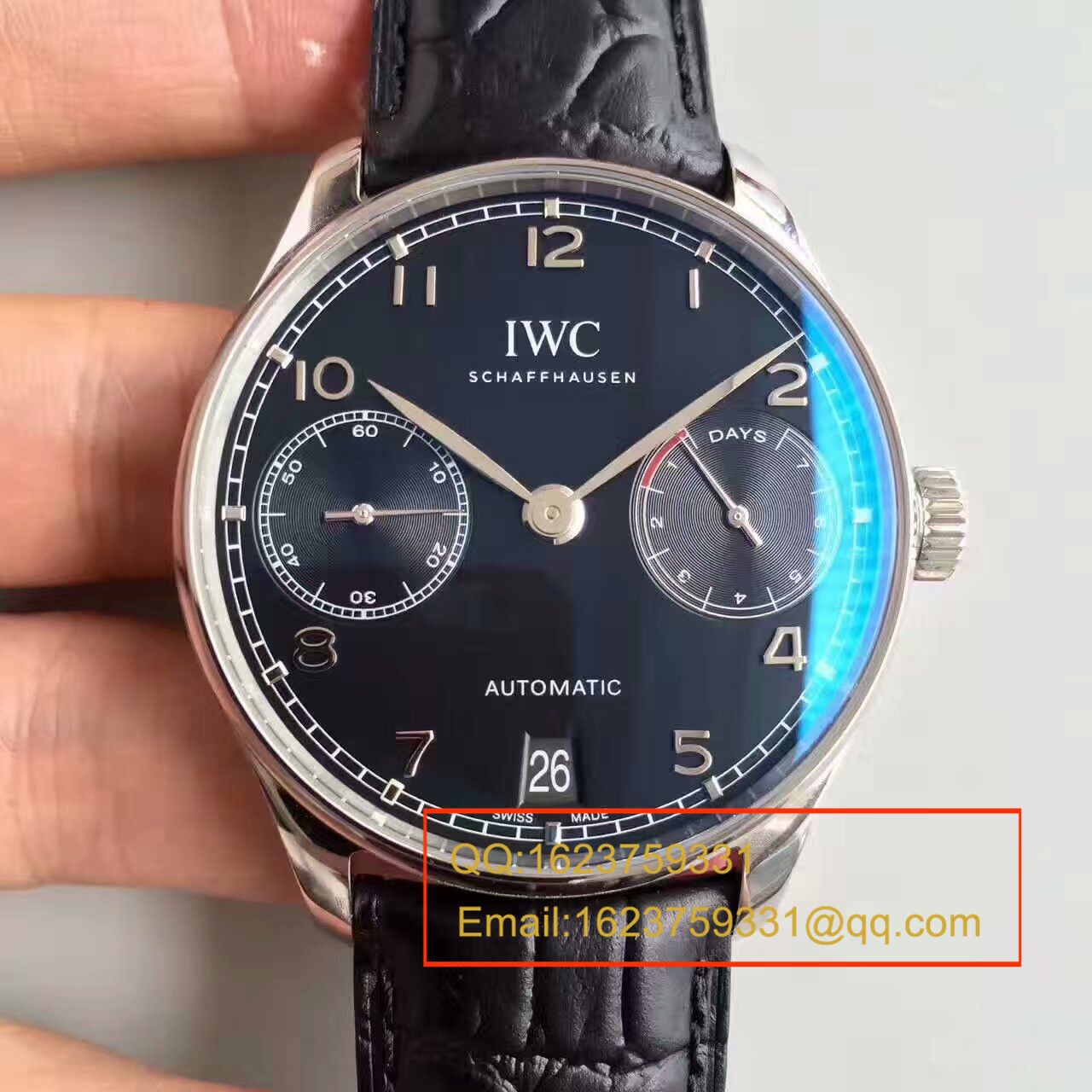   视频测评    ZF  万国葡萄牙计时系列IW500705腕表（万国七日链） / WG256