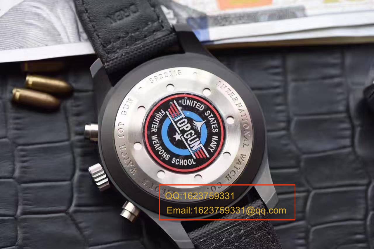   视频测评  万国TOP GUN海军空战部队MIRAMAR腕表IW388003陶瓷飞计 / WG23201