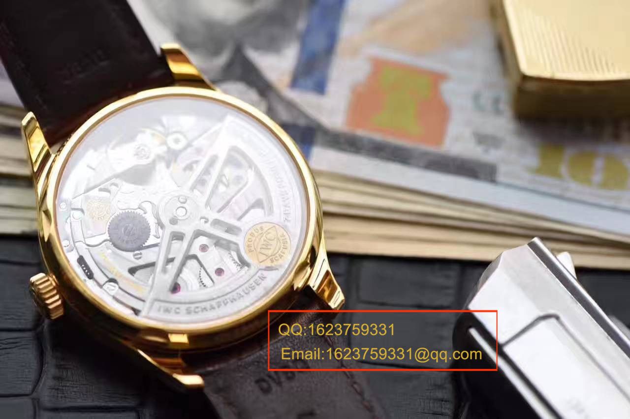   ZF  万国葡萄牙七天系列黄金版葡七IW500101腕表 / WG242
