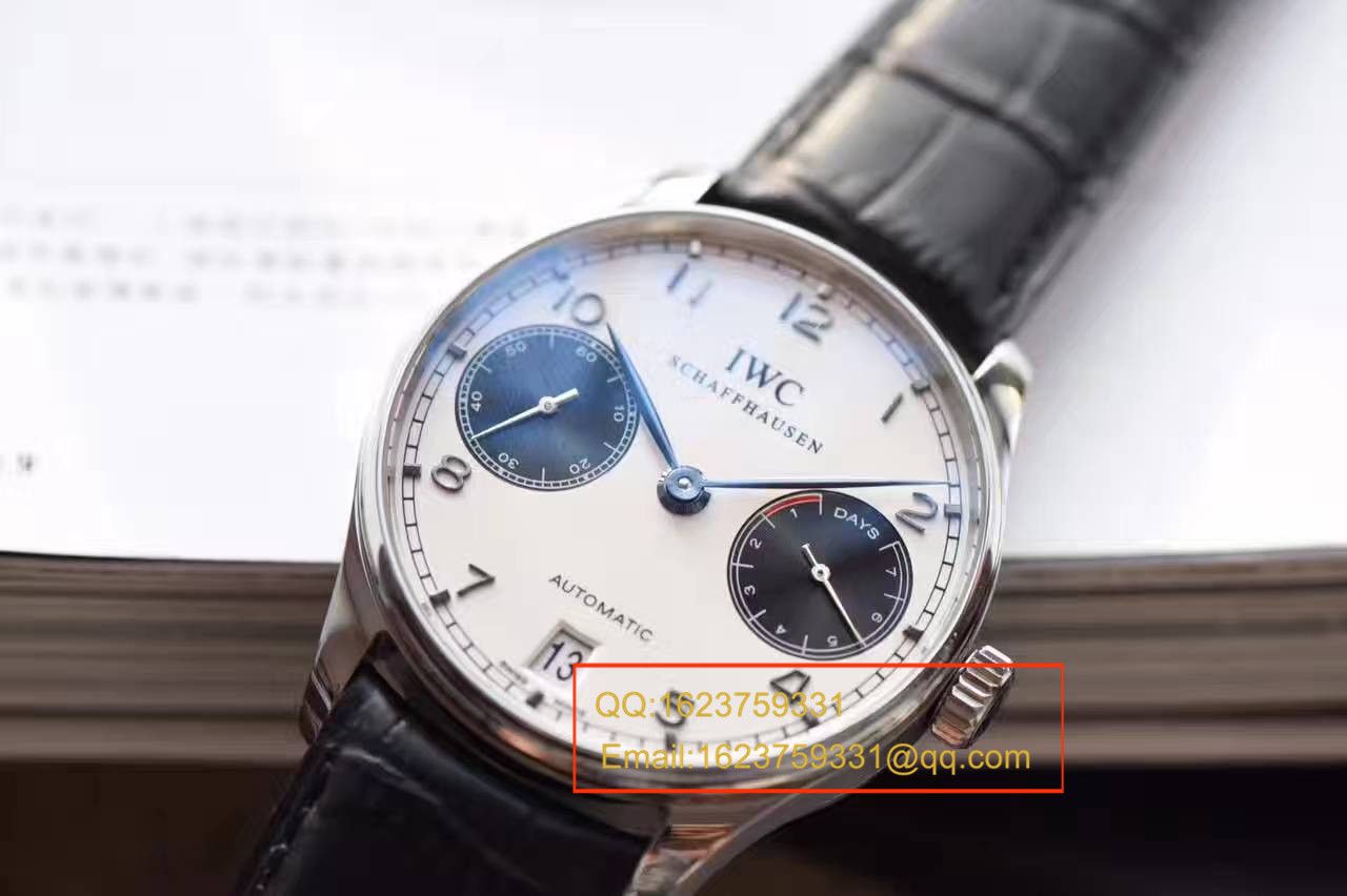   ZF  万国葡七最高版本新面孔白面黑眼IW500706（熊猫葡七）腕表 / WG181