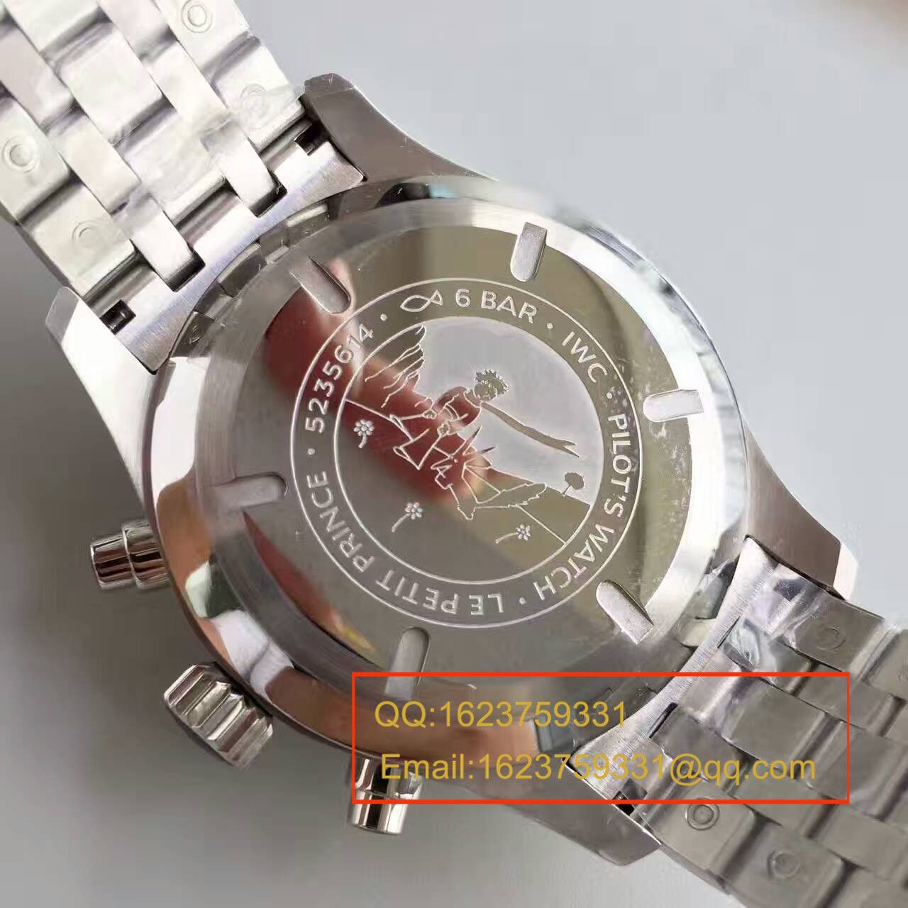   ZF厂高万国飞行员系列IW377706 小王子机械腕表《钢带款》 / WG214