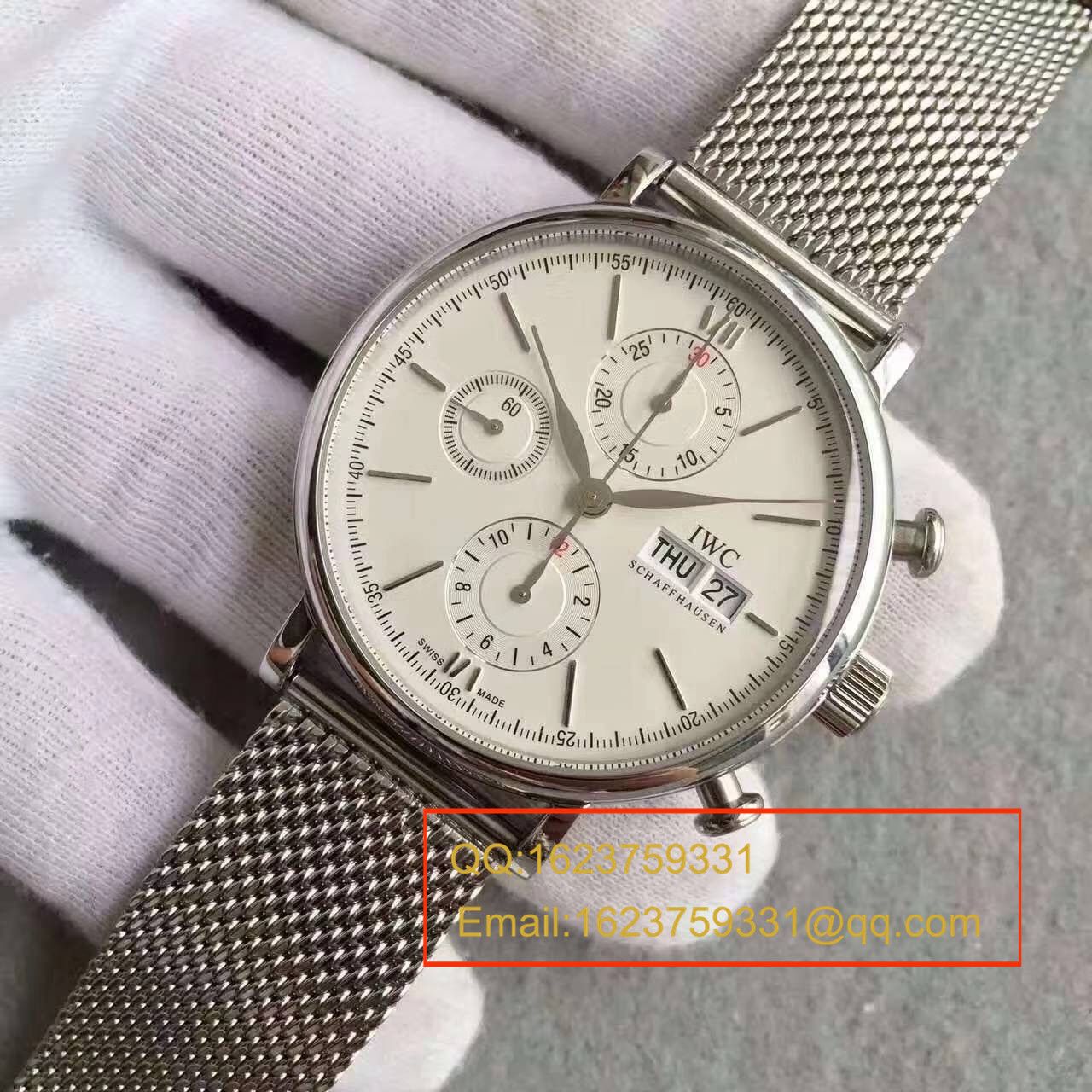   MK  万国柏涛菲诺CHRONOGRAPH计时系列 IW391009腕表 / WB0133