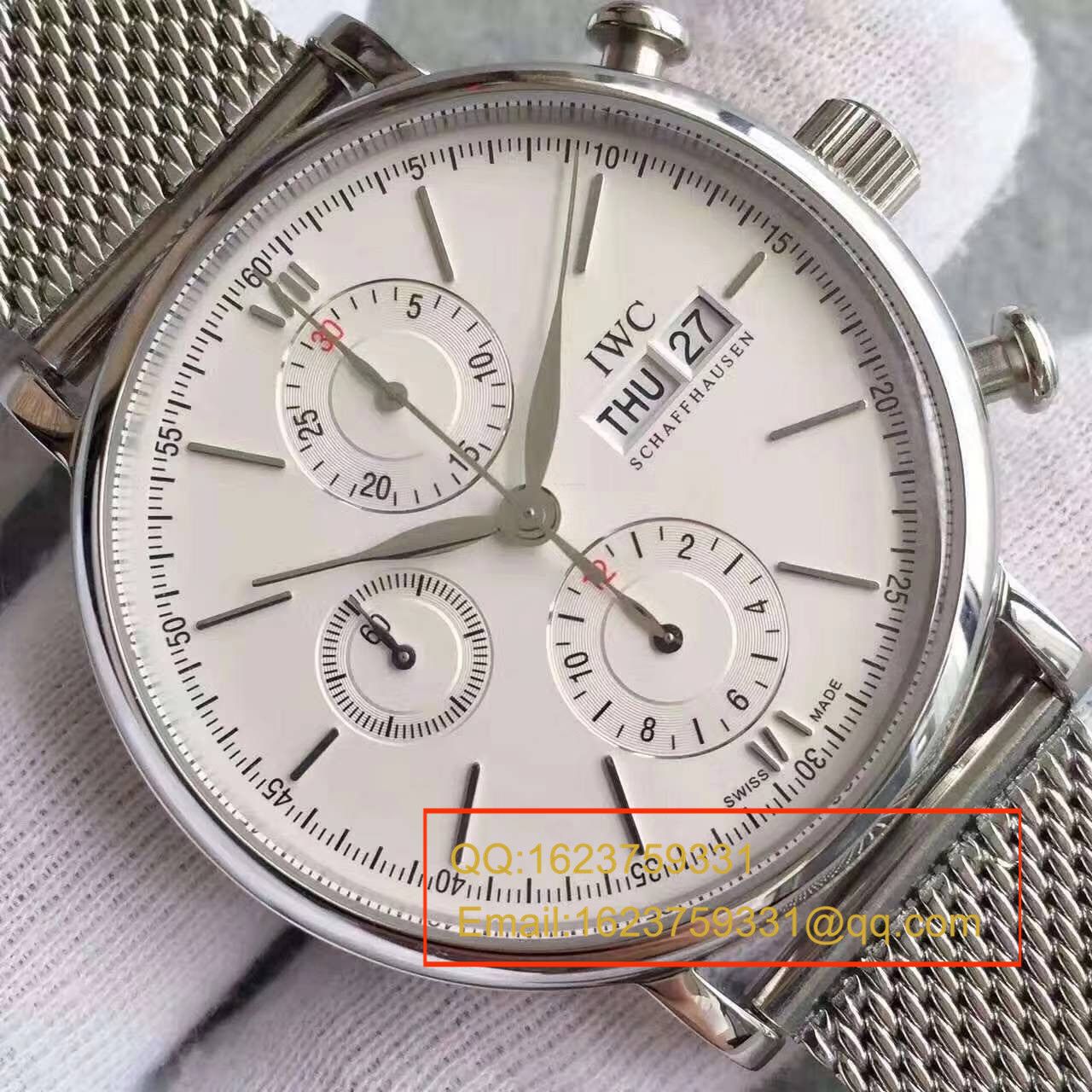   MK  万国柏涛菲诺CHRONOGRAPH计时系列 IW391009腕表 / WB0133