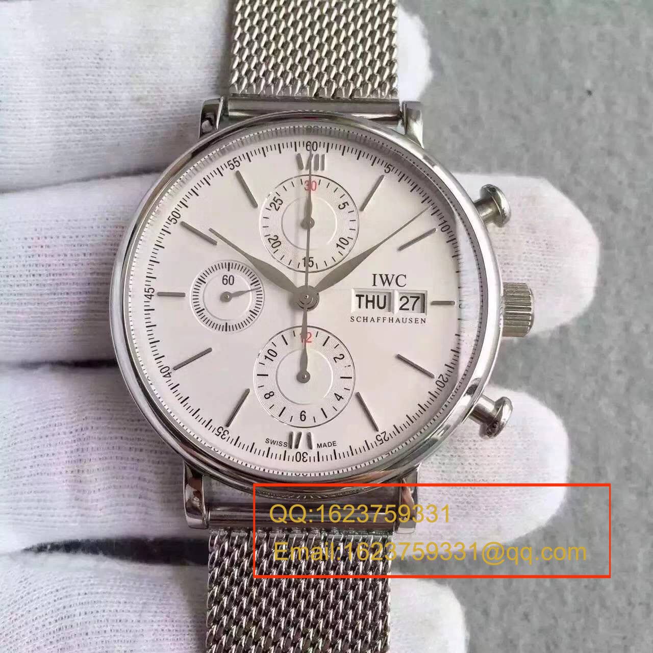   MK  万国柏涛菲诺CHRONOGRAPH计时系列 IW391009腕表 / WB0133