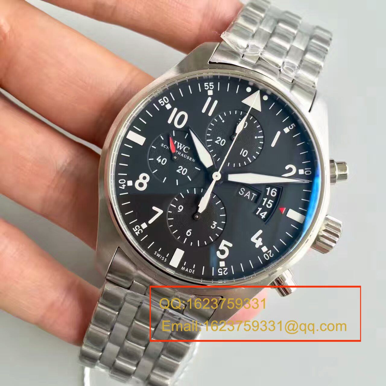   ZF厂万国飞行员CHRONOGRAPH计时腕表系列 IW377704腕表 / WG215
