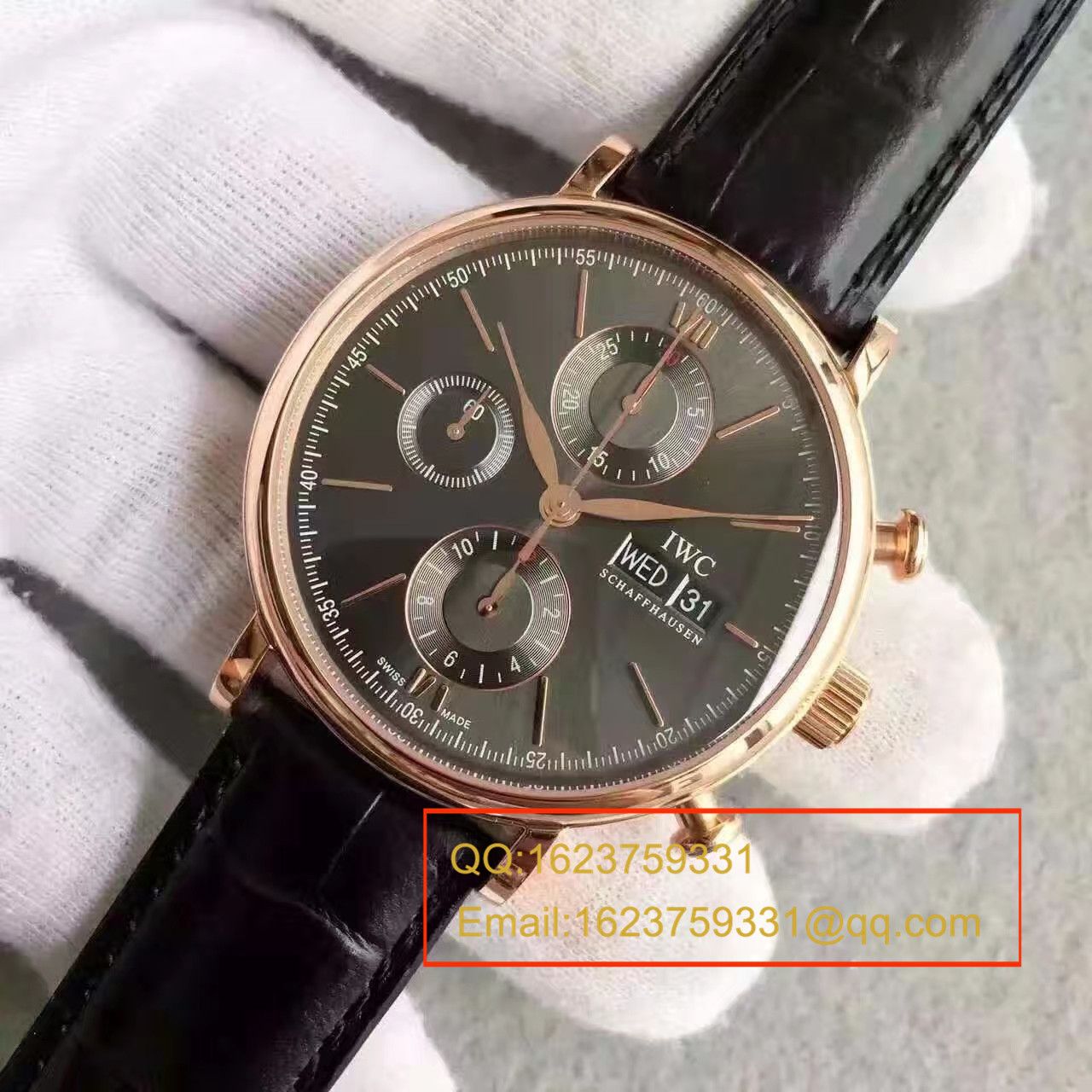   MK厂万国柏涛菲诺系列IW391021 多功能机械计时腕表 / WG134