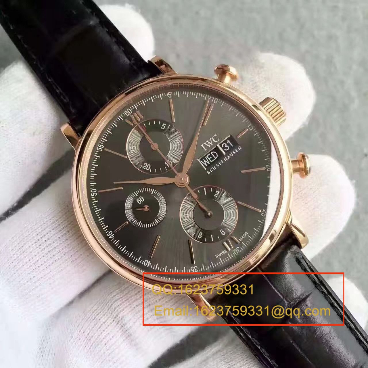   MK厂万国柏涛菲诺系列IW391021 多功能机械计时腕表 / WG134