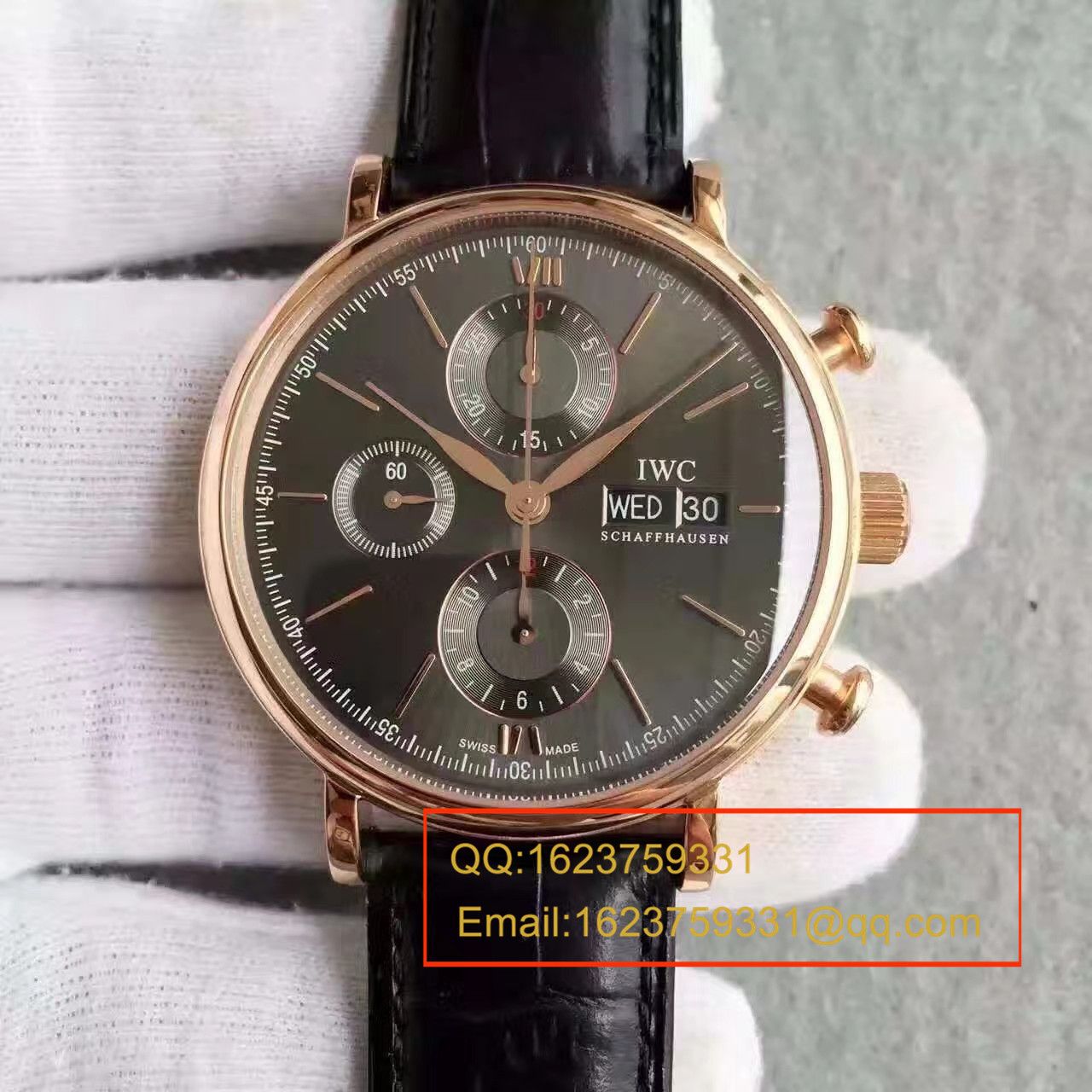   MK厂万国柏涛菲诺系列IW391021 多功能机械计时腕表 / WG134