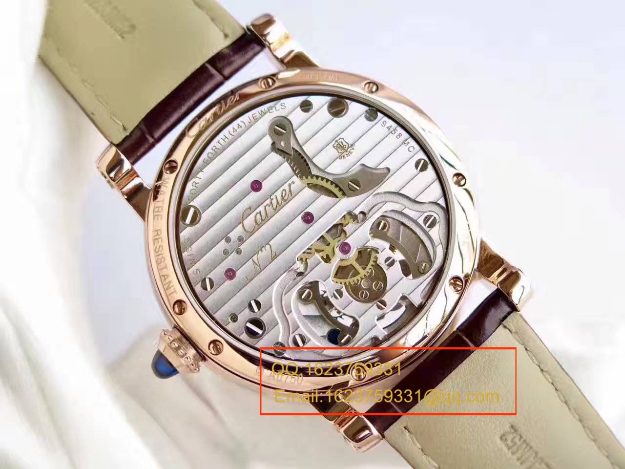   BL厂卡地亚ROTONDE DE CARTIER系列W1556215陀飞轮腕表 / KCI115