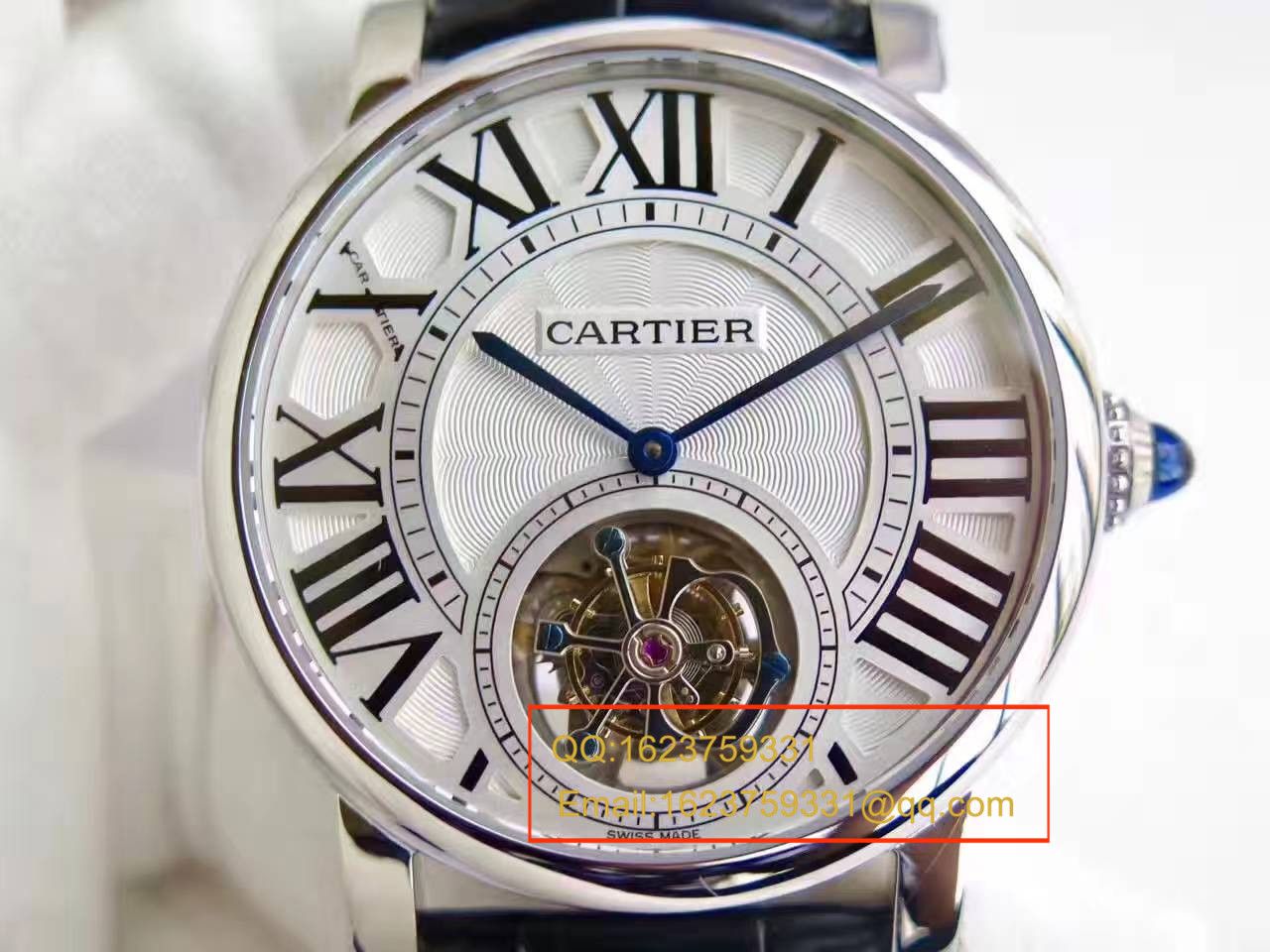   BL厂高卡地亚ROTONDE DE CARTIER系列W1556216陀飞轮腕表 / KCI114
