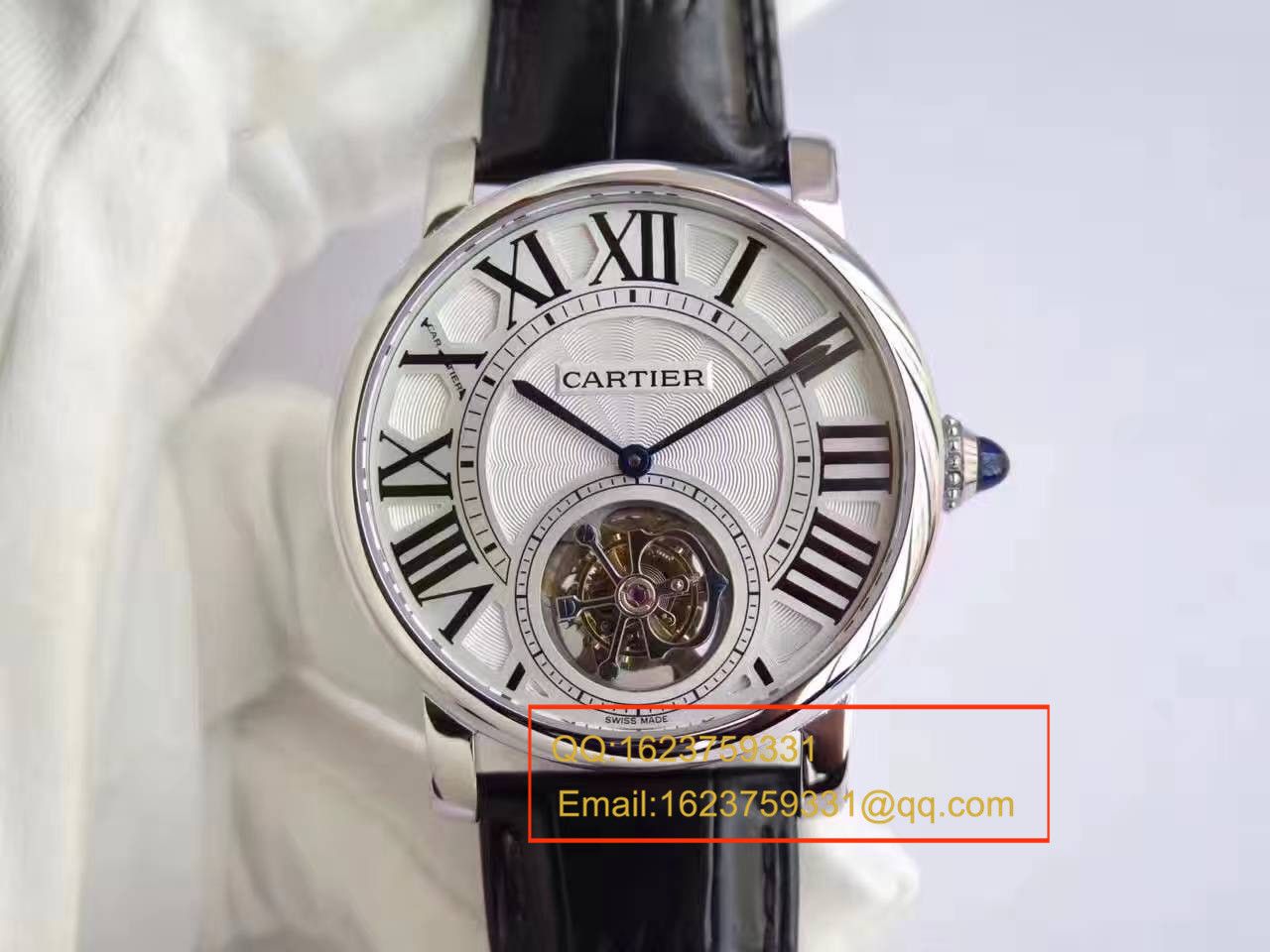   BL厂高卡地亚ROTONDE DE CARTIER系列W1556216陀飞轮腕表 / KCI114