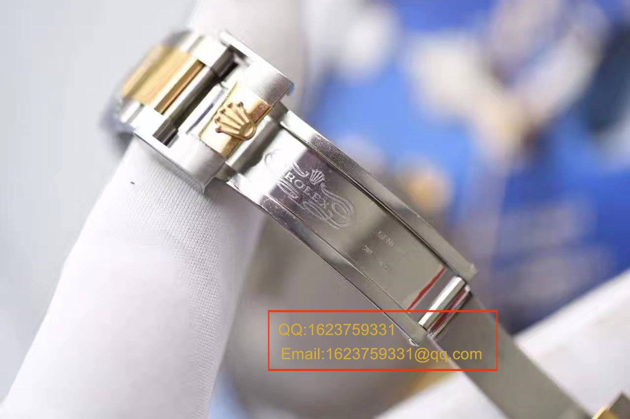   视频测评JF厂劳力士潜航者型系列116613LB-97203间金蓝金水鬼腕表 / RBG157