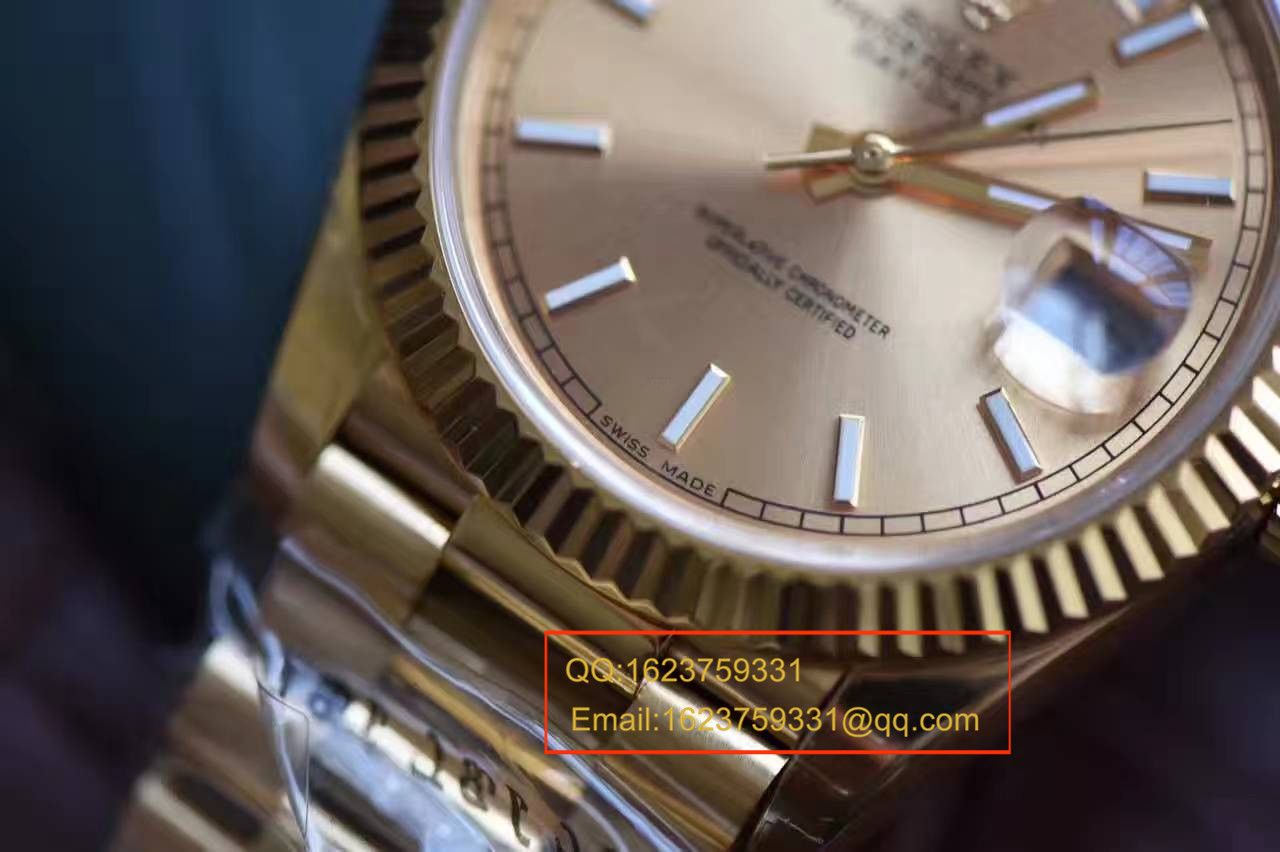 EW厂劳力士星期日历型系列228238香槟面表盘腕表 / RBA120   EW厂劳力士星期日历型系列228238香槟面表盘腕表 / RBA120