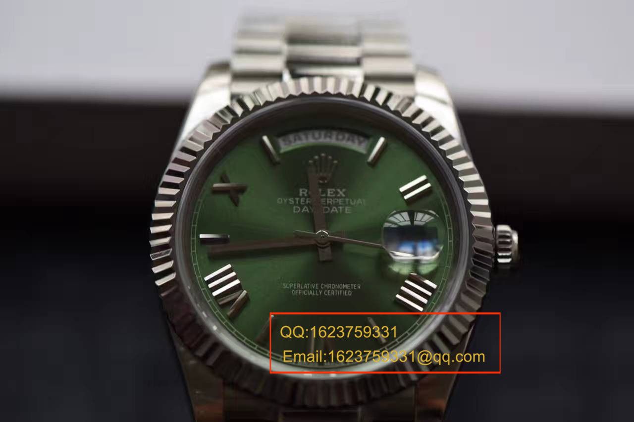 视频测评EW厂劳力士星期日历型系列228239绿盘腕表 / R111   视频测评EW厂劳力士星期日历型系列228239绿盘腕表 / R111
