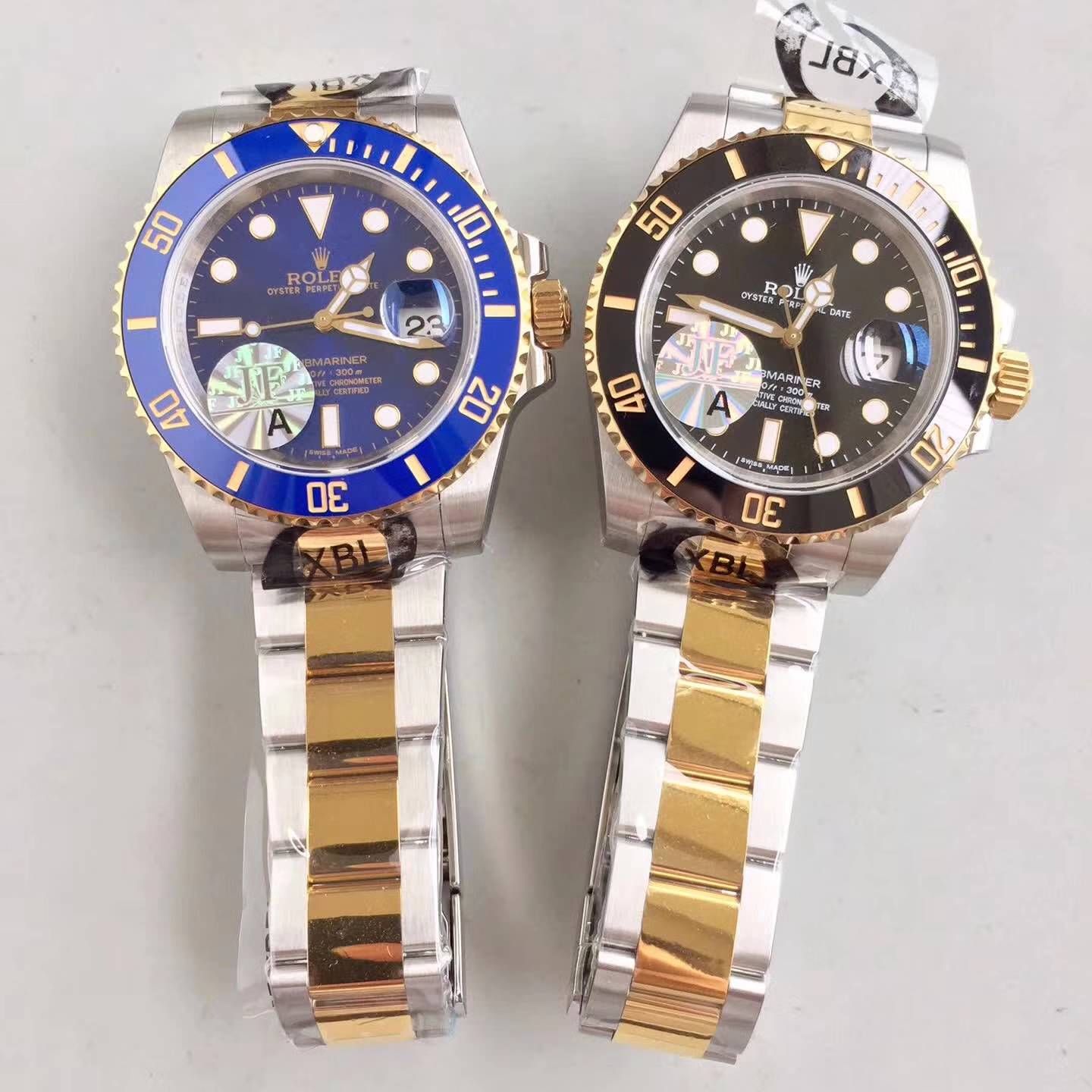   JF厂劳力士潜航者型系列116613-LN-97203间金水鬼腕表 / RBG029