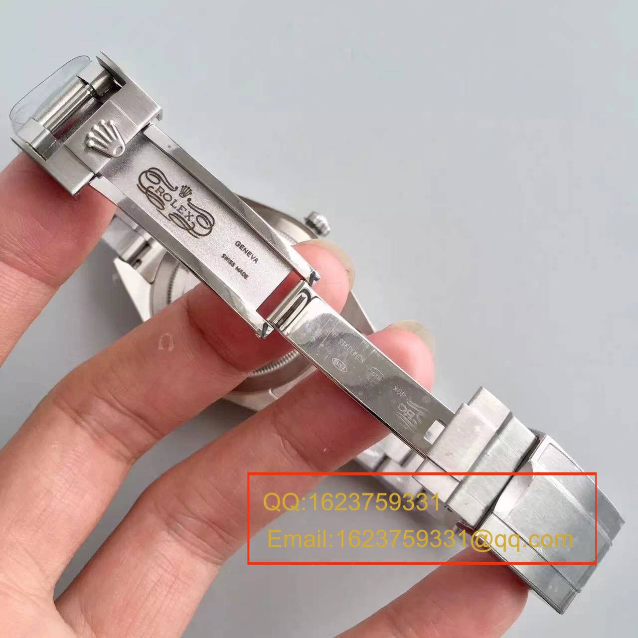   JF厂高劳力士MILGAUSS系列116400-GV-72400蓝盘腕表《蓝面闪电》 / R001