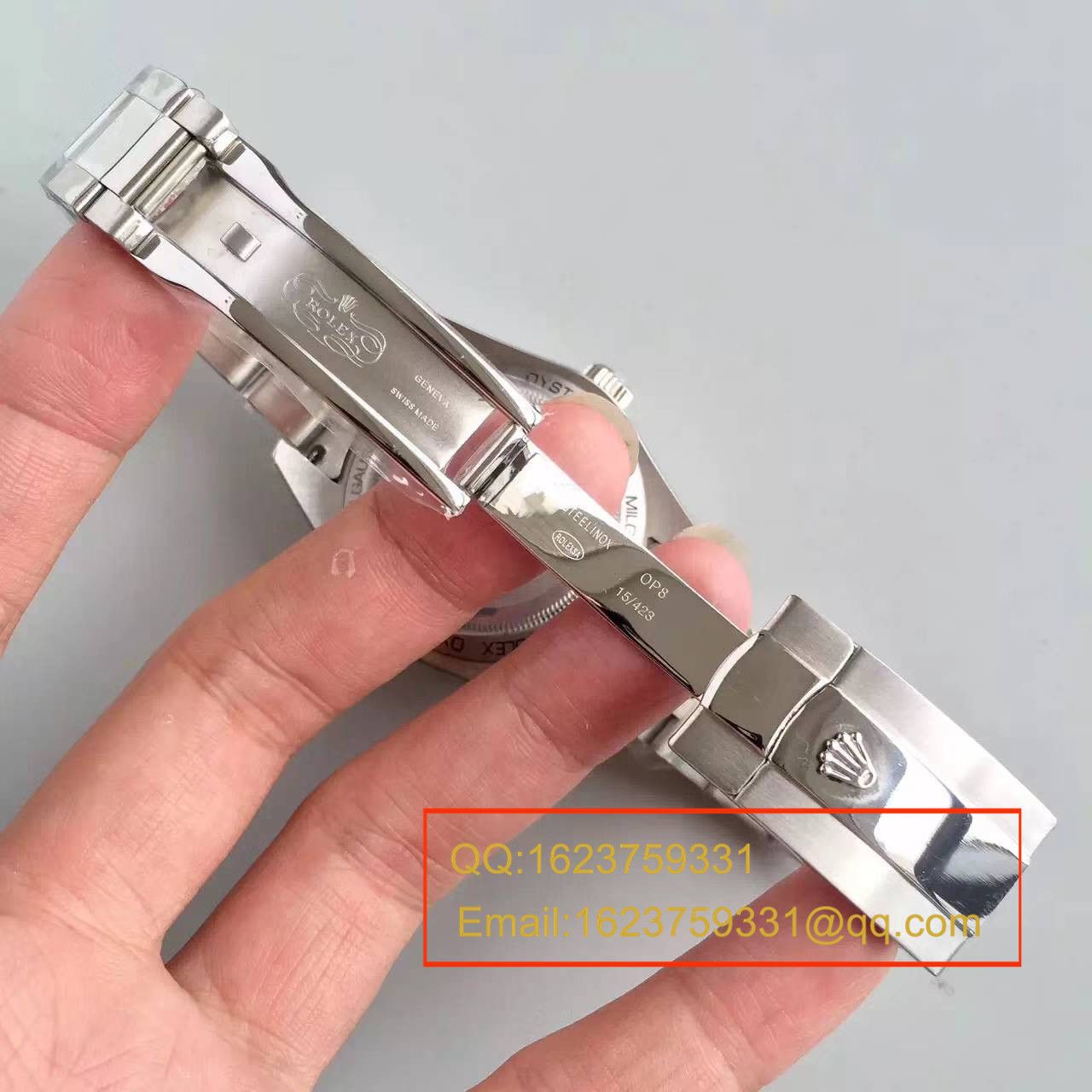   JF厂劳力士MILGAUSS系列116400-GV-72400黑盘腕表《黑面闪电》 / R002