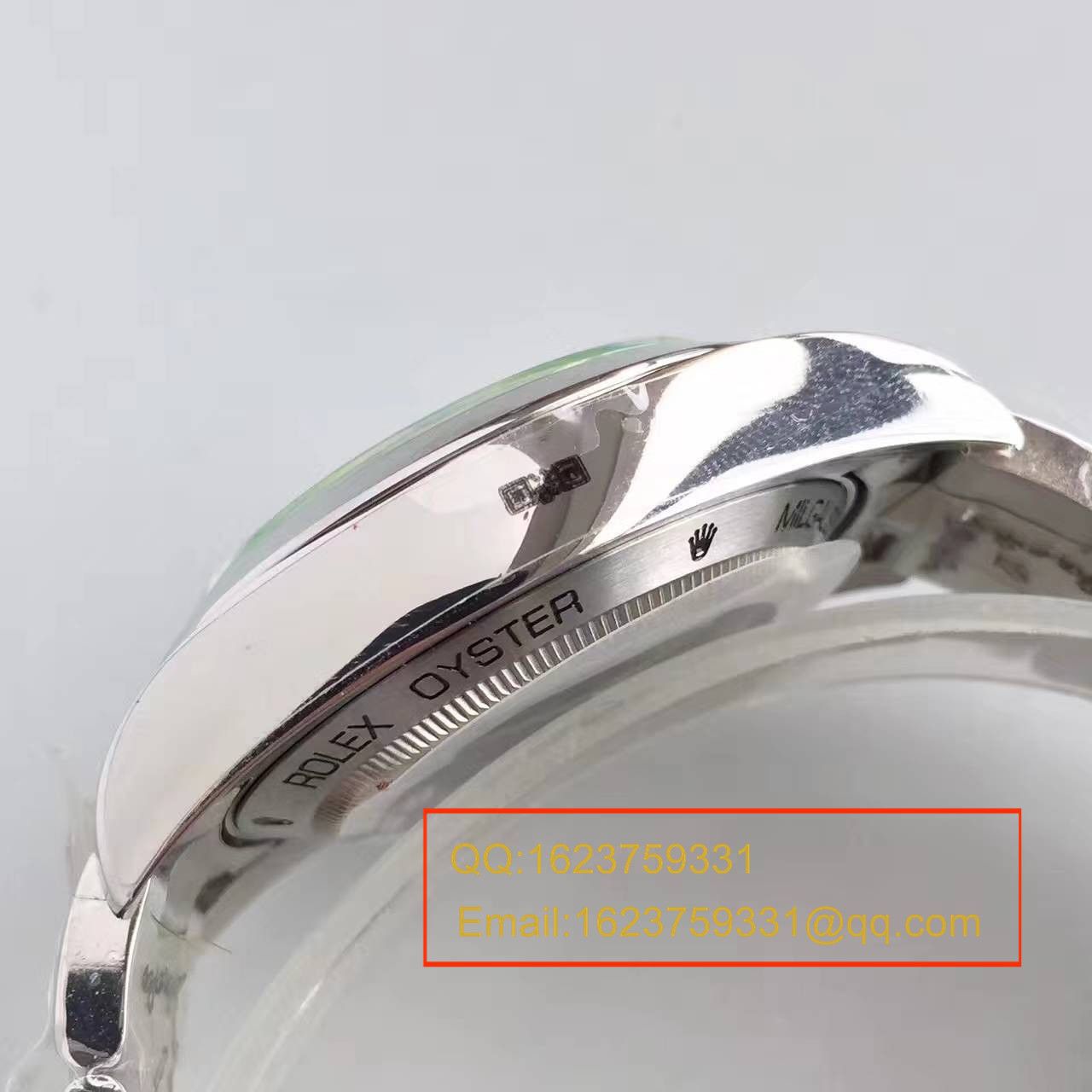   JF厂劳力士MILGAUSS系列116400-GV-72400黑盘腕表《黑面闪电》 / R002