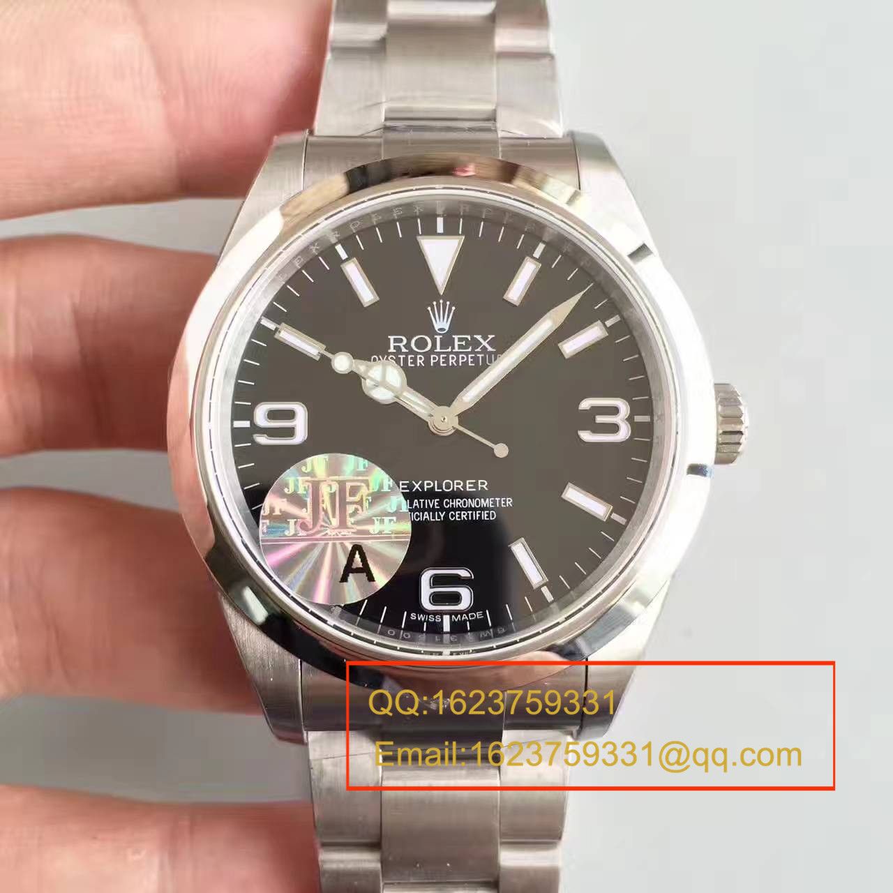   JF厂劳力士 探险者一代EXP1 （V10S）版 214270-77200 黑盘腕表 / R137