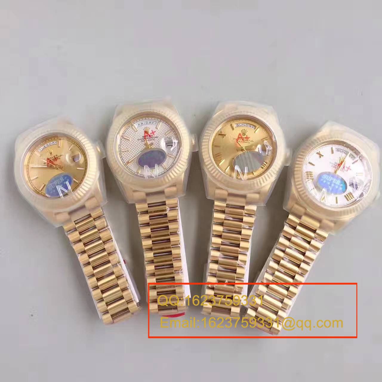   N厂劳力士星期日历型系列228238金盘腕表 / RBE169