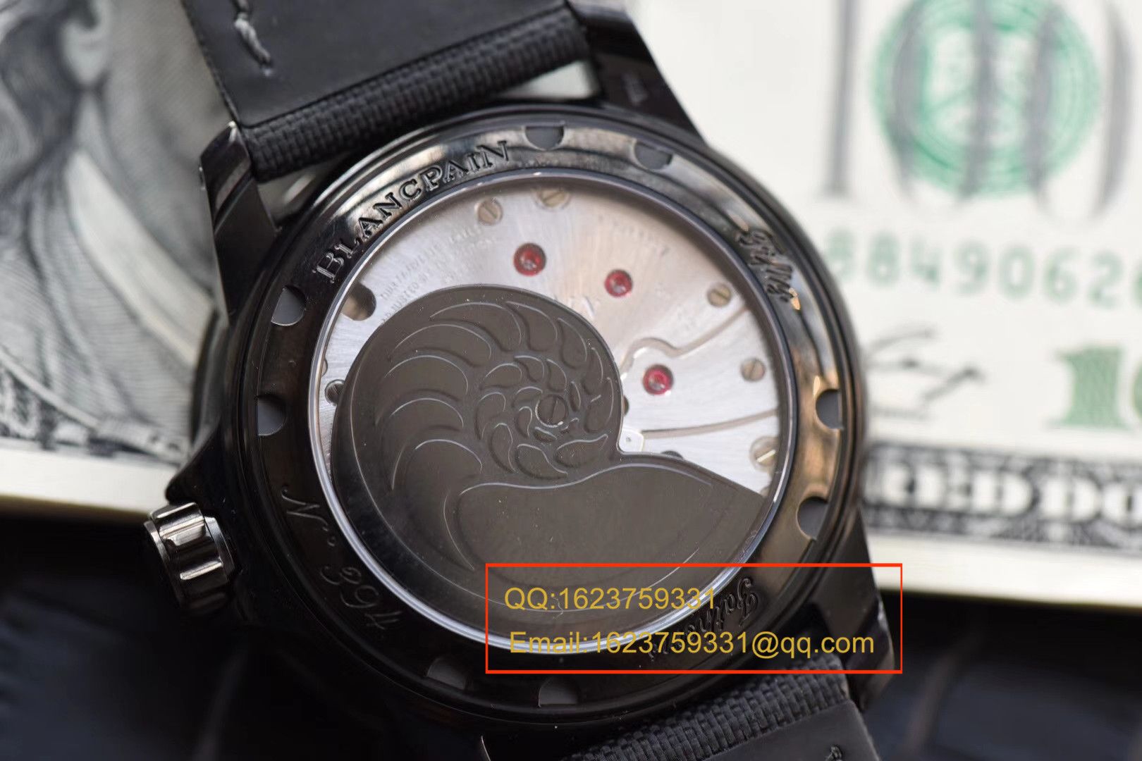 视频评测ZF  宝珀五十噚系列“黑武士”噚终极版5015-11C30-52A腕表 / BP032
