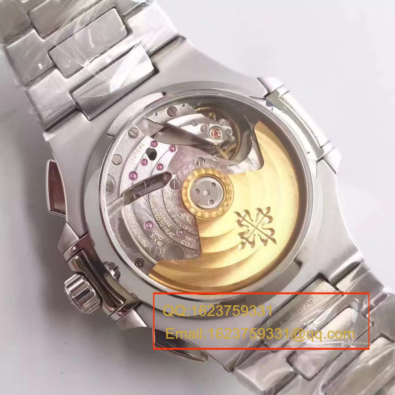   BP厂精  百达翡丽-Nautilus鹦鹉螺运动系列5980/1A-001机械男表 / BD161A