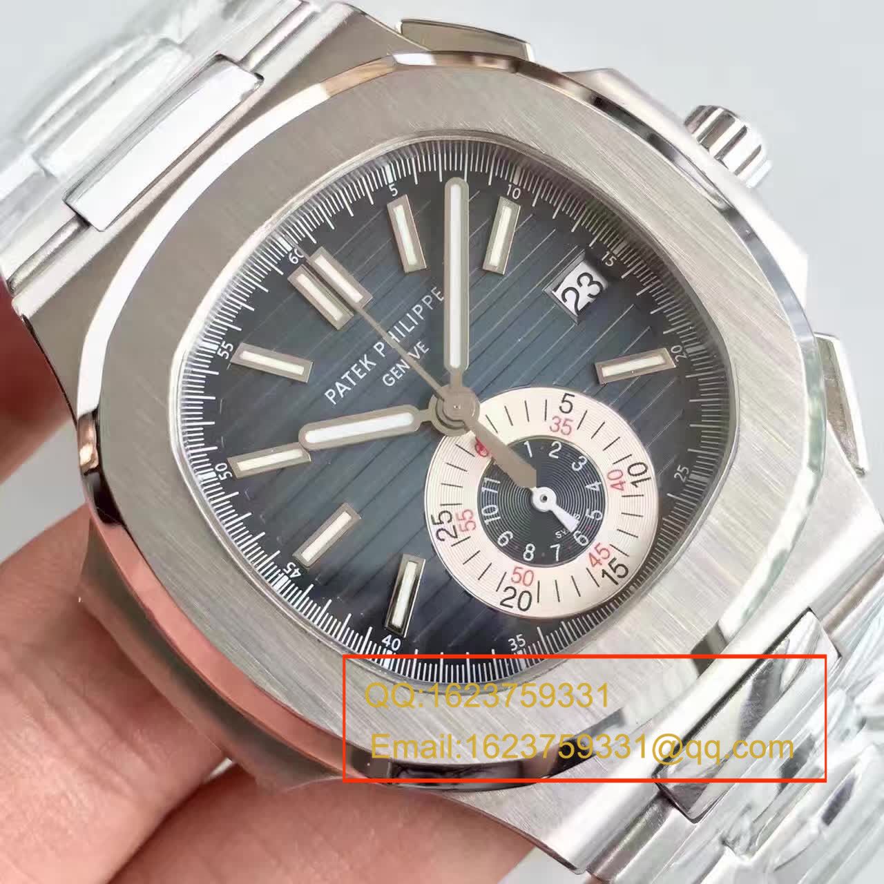   BP厂精  百达翡丽-Nautilus鹦鹉螺运动系列5980/1A-001机械男表 / BD161A