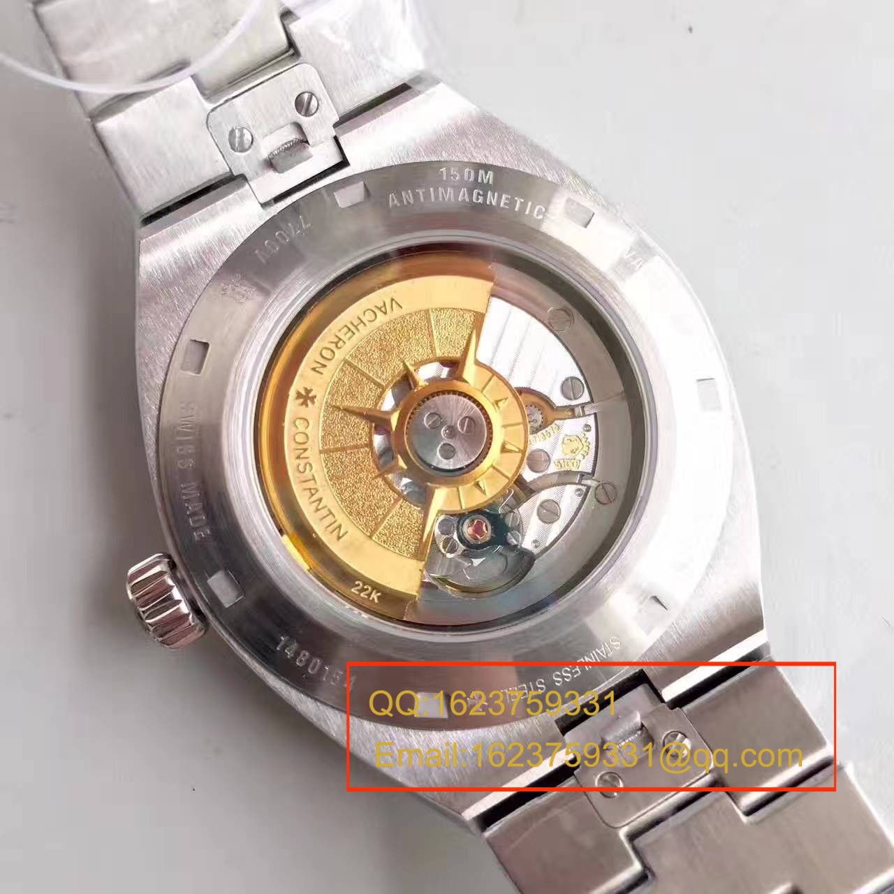   8F高江诗丹顿纵横四海系列4500V/110A-B128腕表 / JS051