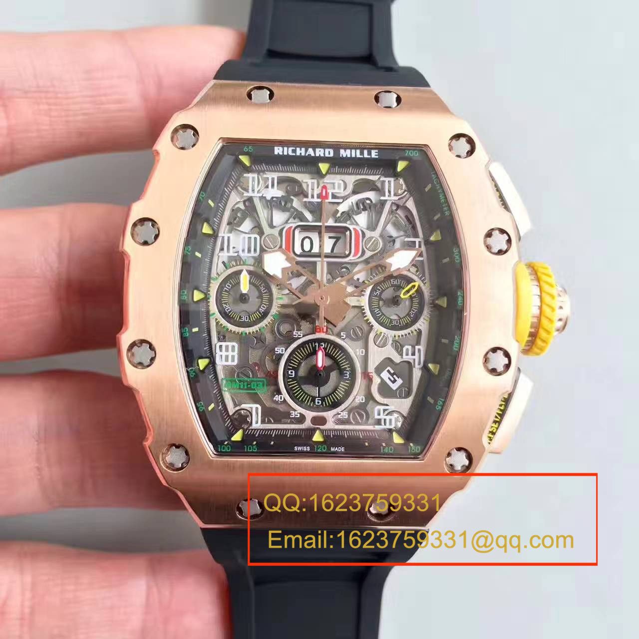   RM厂理查德.米勒男士系列 RM 11-03 V2升级版腕表 / RM011C