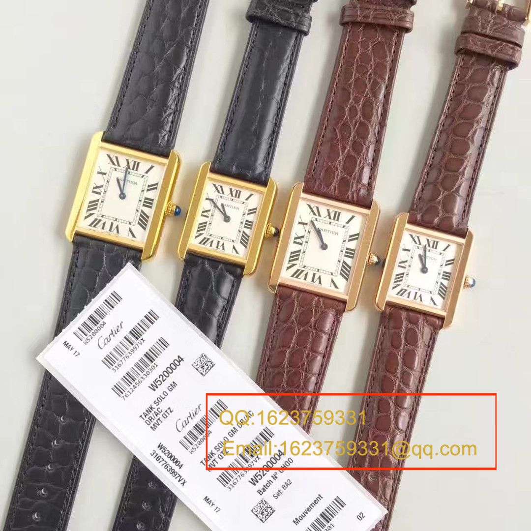   视频解析  K11出品卡地亚坦克女表（金面_玫瑰金版本）W5200025/W5200024腕表 / KAD008B