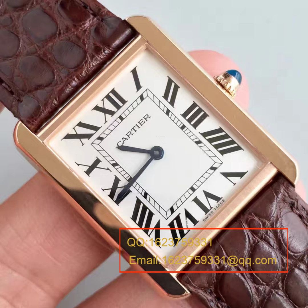   视频解析  K11出品卡地亚坦克女表（金面_玫瑰金版本）W5200025/W5200024腕表 / KAD008B