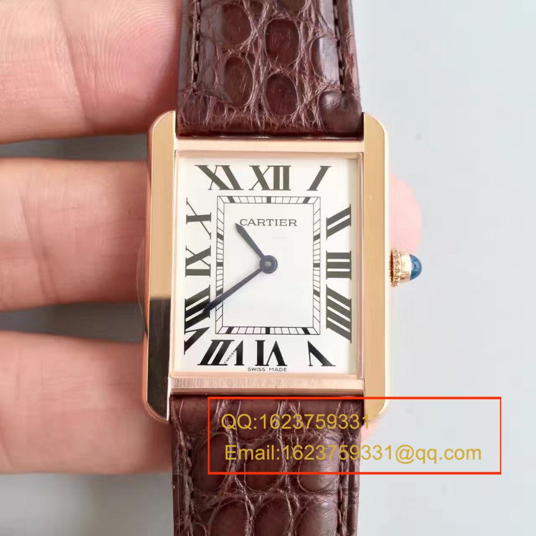   视频解析  K11出品卡地亚坦克女表（金面_玫瑰金版本）W5200025/W5200024腕表 / KAD008B