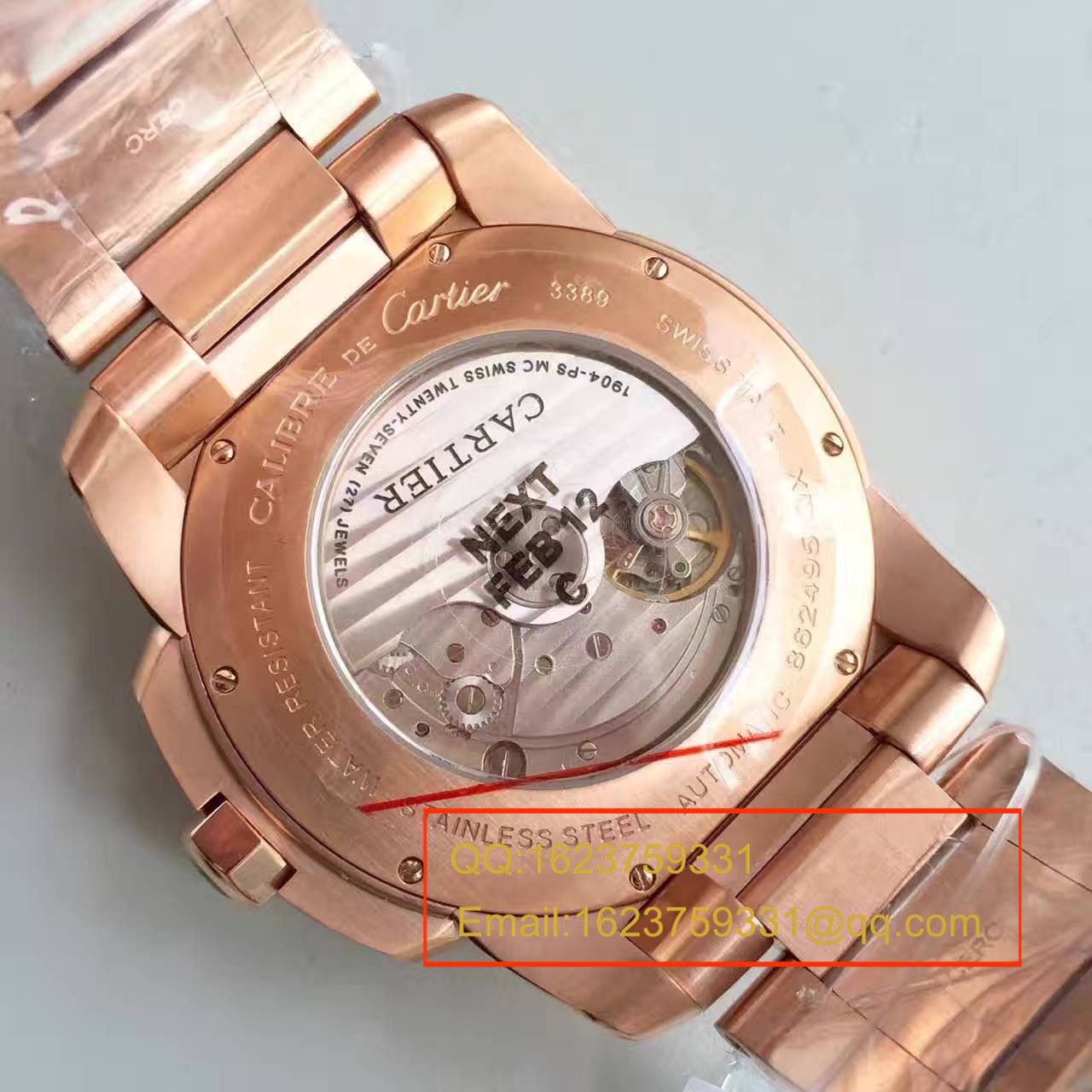   JF  卡地亚CALIBRE DE CARTIER 系列W7100018腕表 / K039