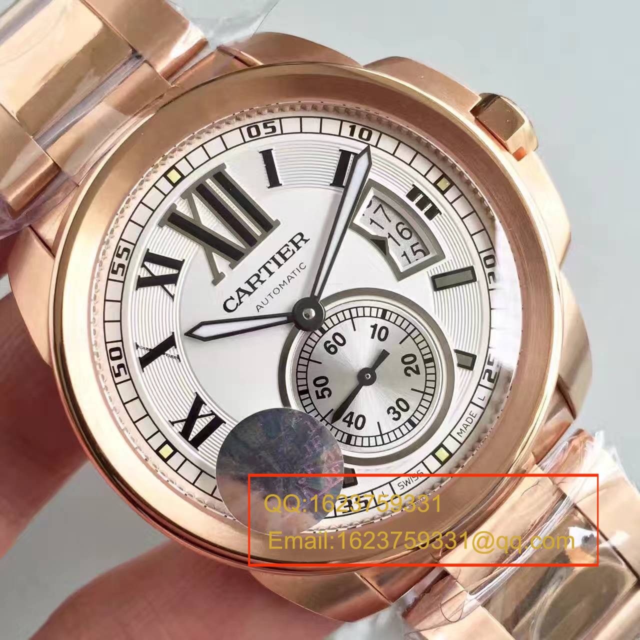   JF  卡地亚CALIBRE DE CARTIER 系列W7100018腕表 / K039