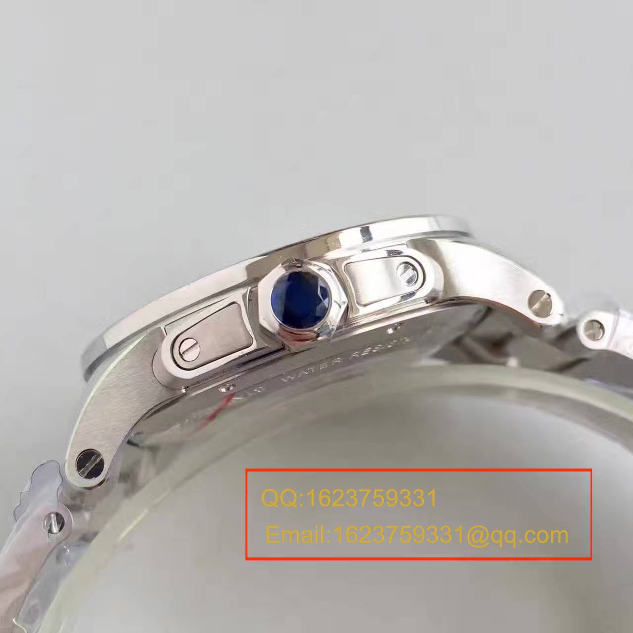   JF厂卡地亚 CALIBRE DE CARTIER 系列 W7100016 腕表 精钢表带 / KDY024