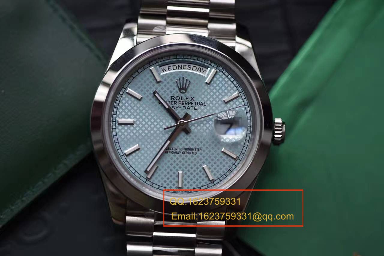 实拍图鉴赏  EW厂高之劳力士星期日历型系列228206-83416腕表 / R113A   实拍图鉴赏  EW厂高之劳力士星期日历型系列228206-83416腕表 / R113A