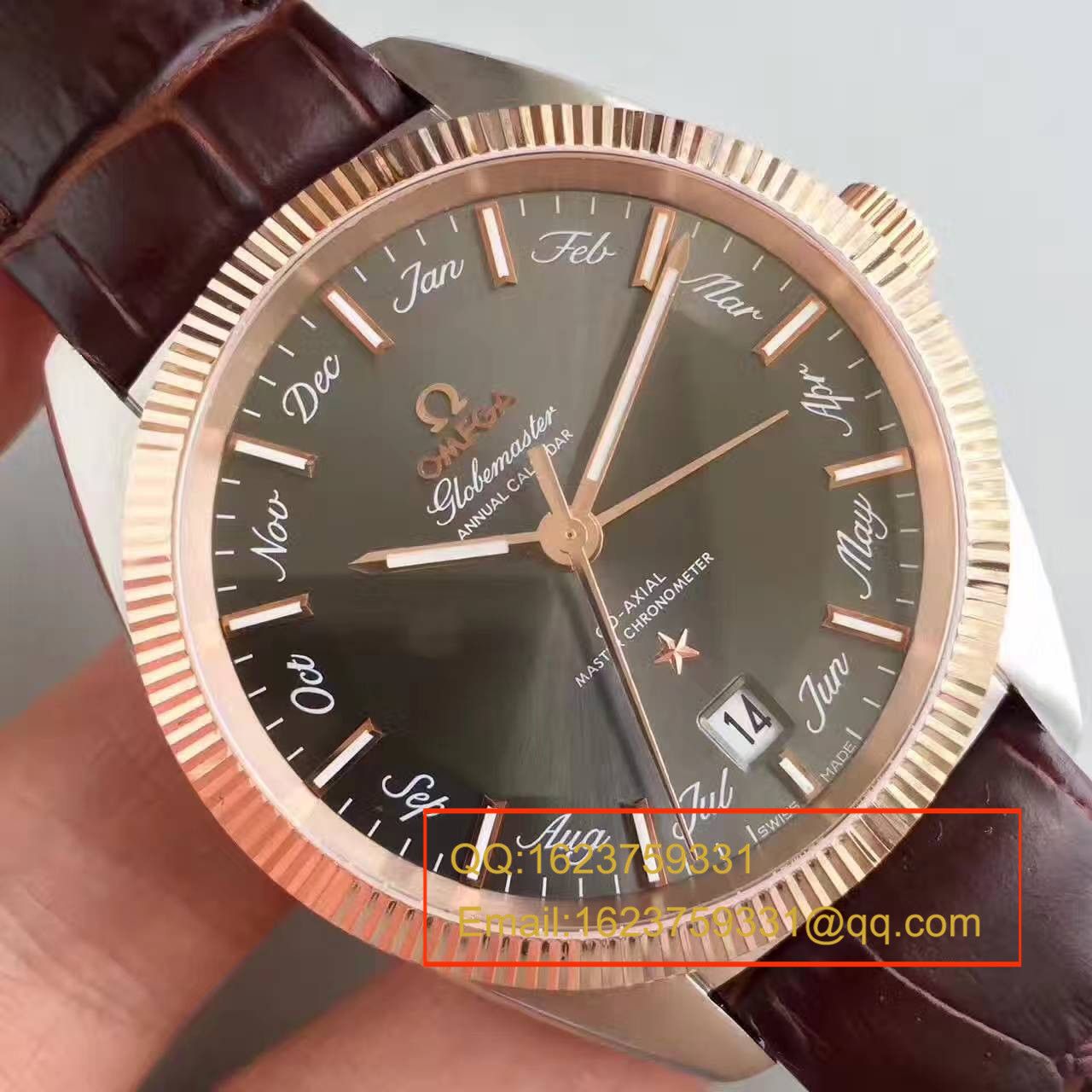  OF厂欧米茄星座系列130.23.41.22.06.001尊霸年历腕表 / MBA295