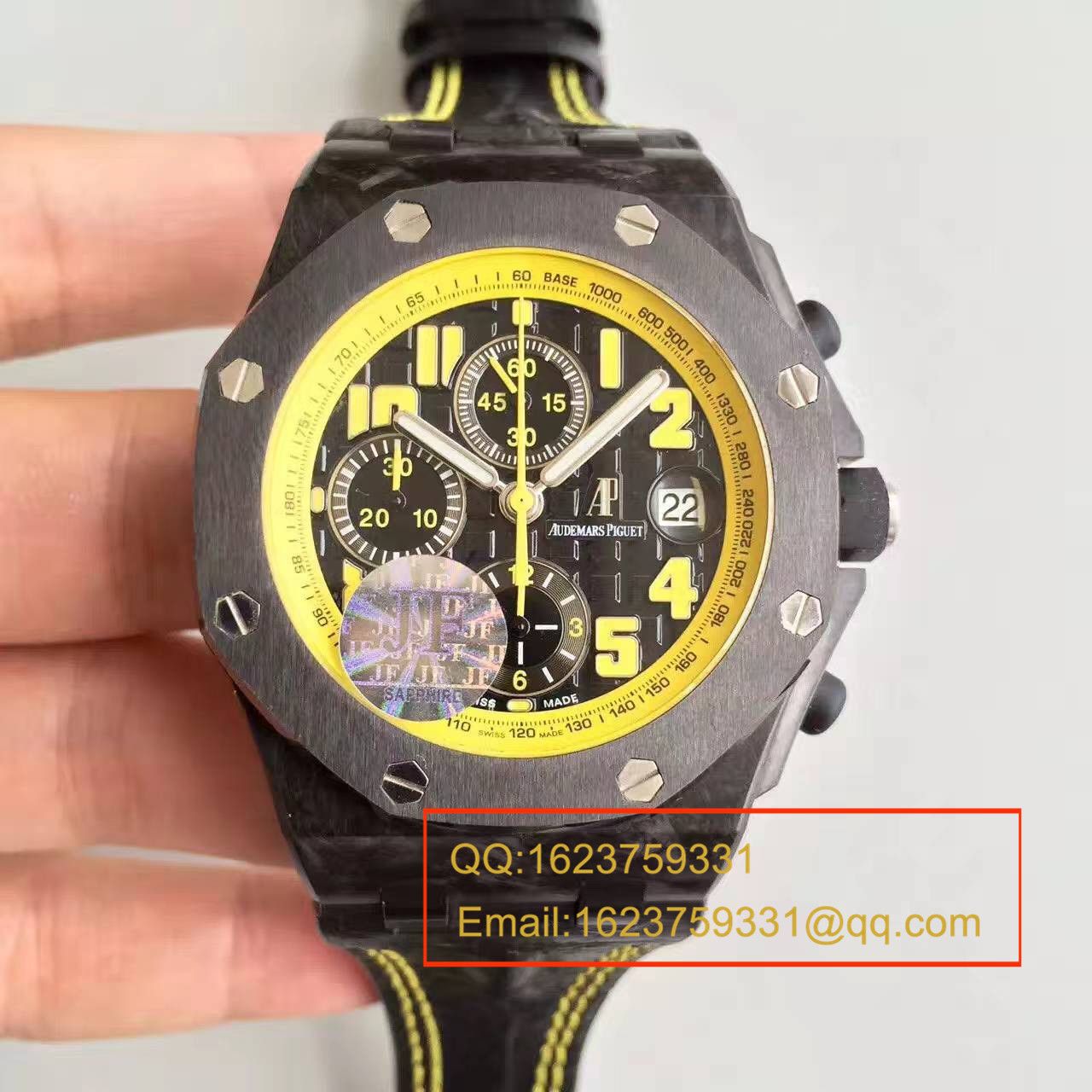   独家视频评测JF  爱彼皇家橡树离岸型系列26176FO.OO.D101CR.03《爱彼大黄蜂》腕表 / APCI26176FO