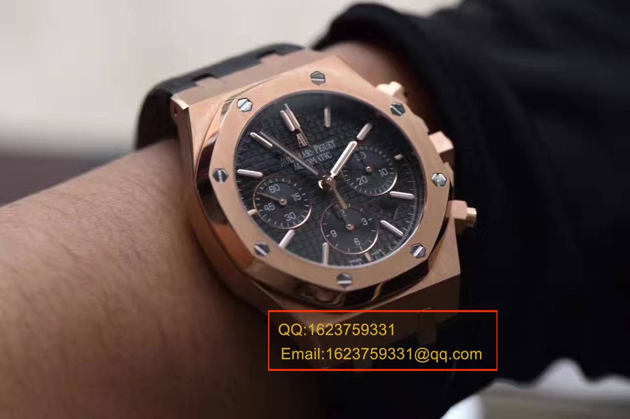   视频测评JF  爱彼皇家橡树系列26320OR.OO.D002CR.01腕表 / APBC107