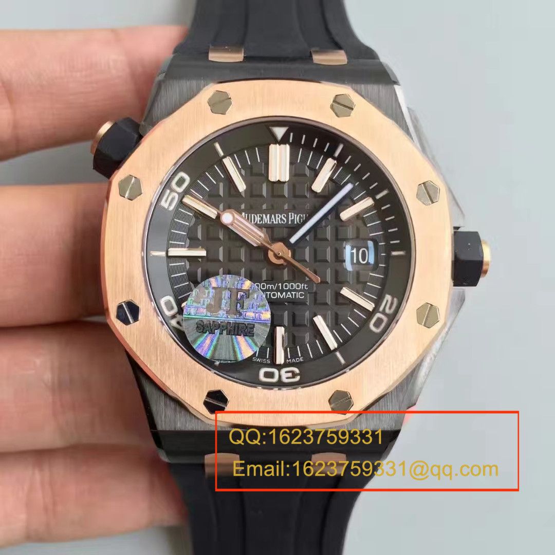   JF厂AP爱彼皇家橡树离岸型15703系列马会女皇杯特别版腕表《橡胶表带款》 / AP094