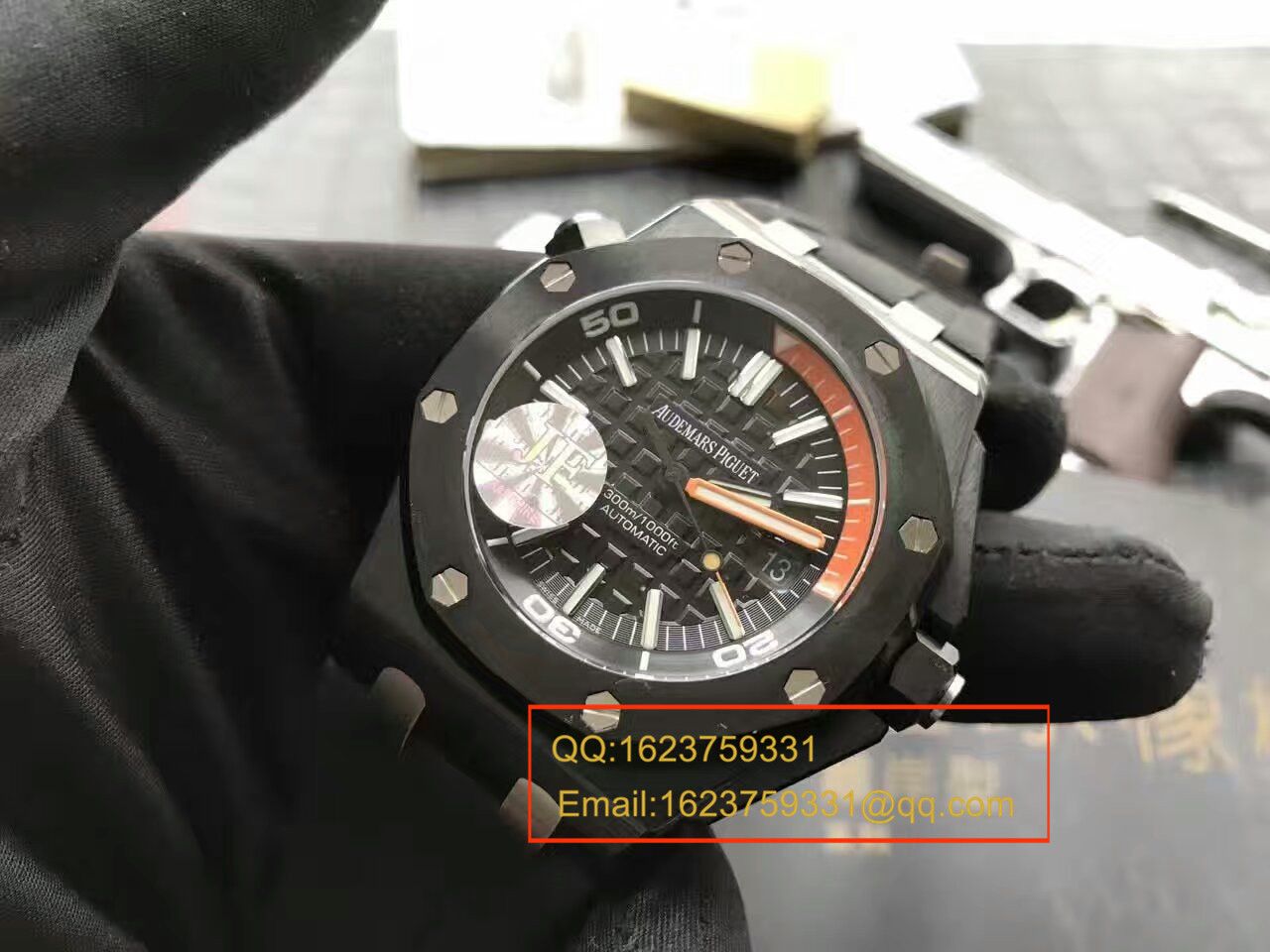   视频测评JF厂爱彼皇家橡树离岸型系列全陶瓷15707CE.OO.A002CA.01男表 / JFAPBG15707