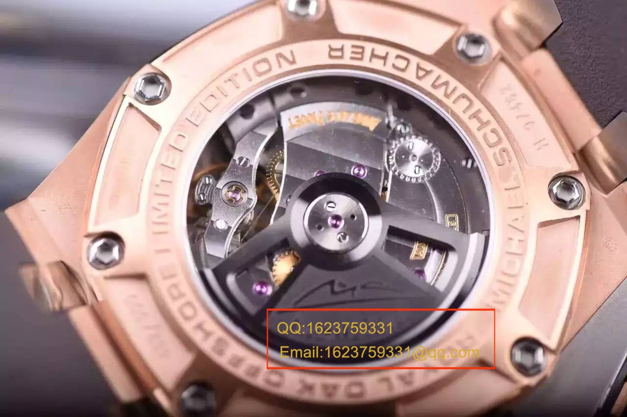   独家视频评测JF厂爱彼舒马赫限量版26568OM.OO.A004CA.01男表 / JFAP26568OM