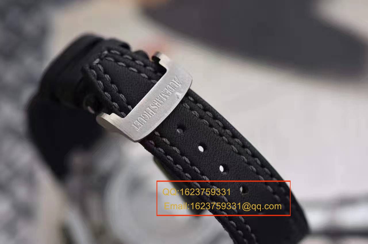   视频测评JF厂爱彼BR2皇家橡树离岸型系列26078IO.OO.D001VS.01男表 / JFAPCE26078IO