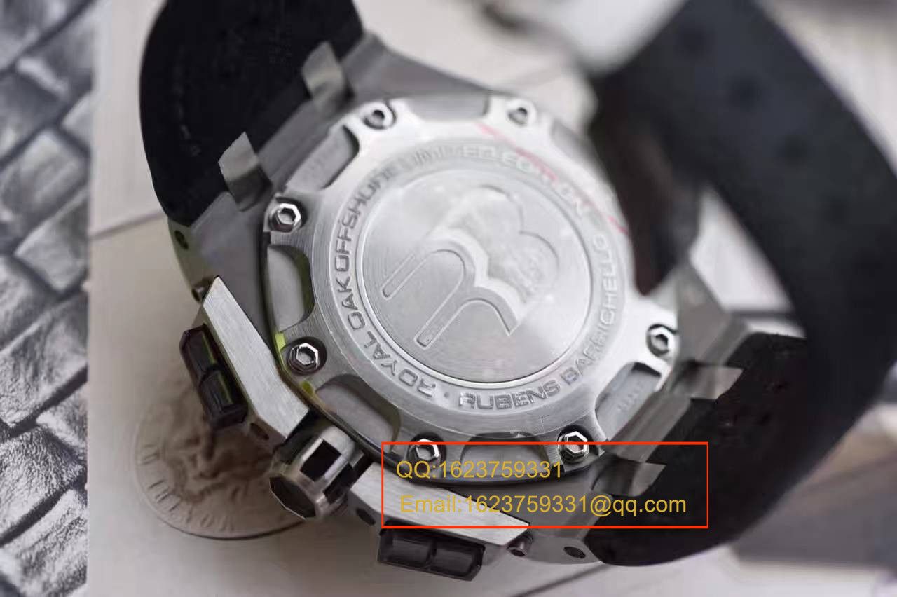   视频测评JF厂爱彼BR2皇家橡树离岸型系列26078IO.OO.D001VS.01男表 / JFAPCE26078IO
