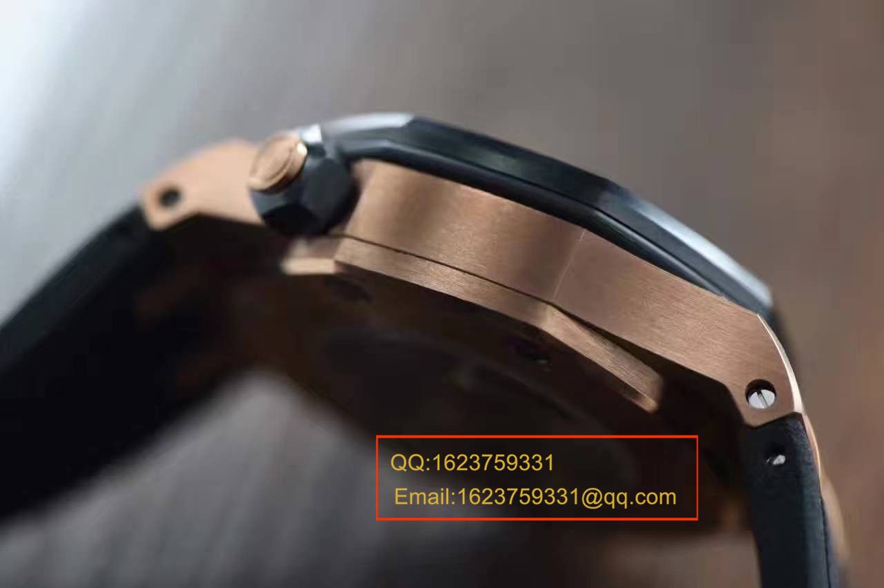   视频测评JF腕表  爱彼皇家橡树离岸型系列 15709TR.OO.A005CR.01腕表 / APBF077