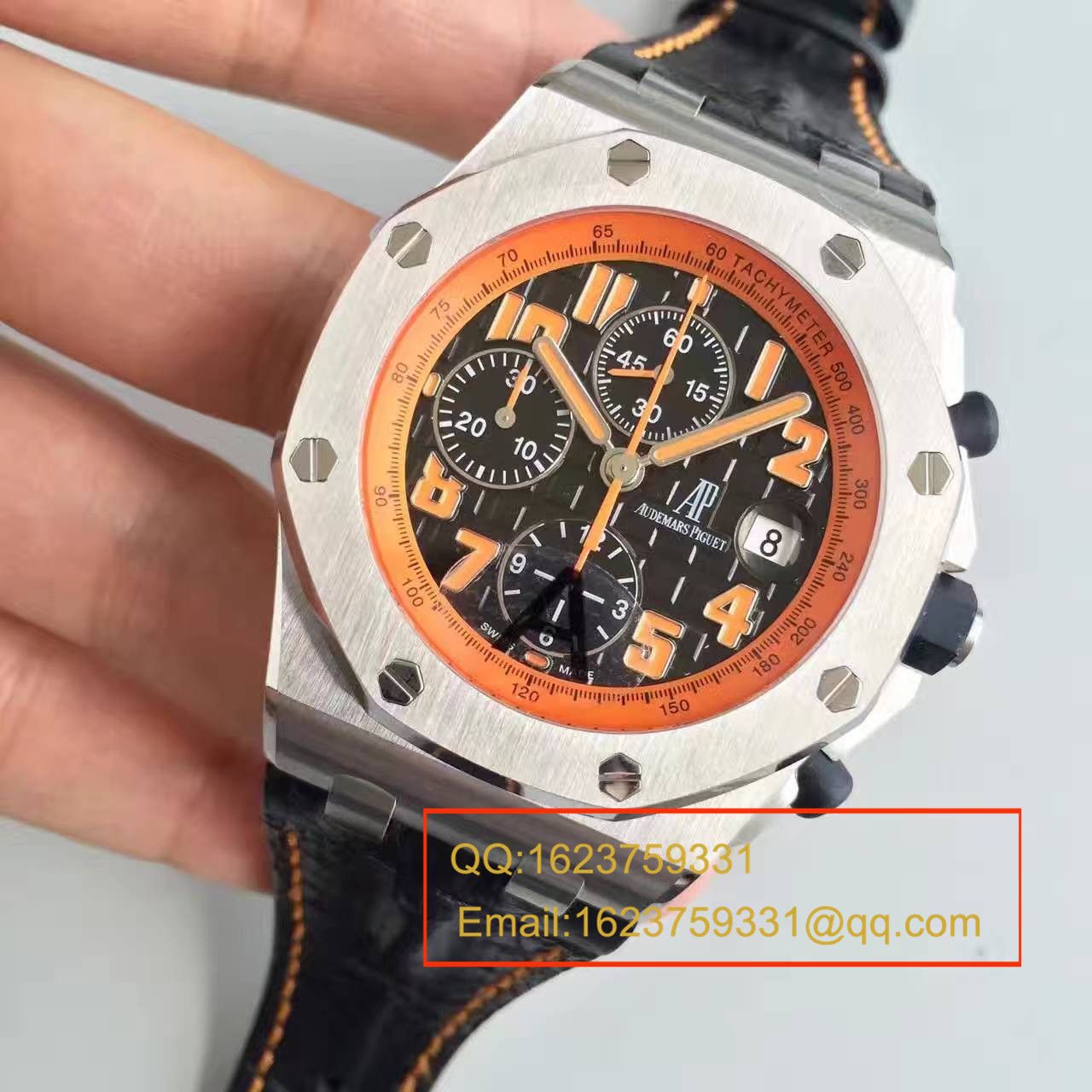   JF厂爱彼皇家橡树离岸型系列《橙面火焰“火山”》26170ST.OO.D101CR.01腕表 / APCD049