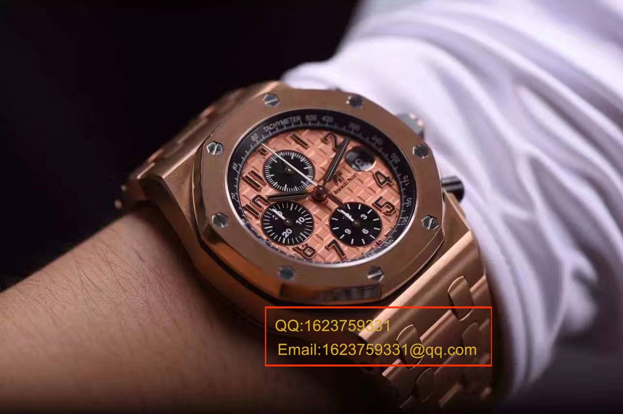 视频评测JF厂高表  爱彼皇家橡树离岸型系列26470OR.OO.A002CR.01腕表 / APCF002.1