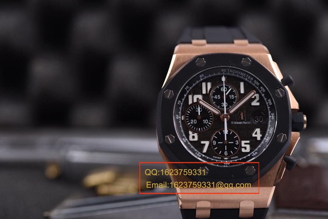   实拍图鉴赏  JF厂之爱彼皇家橡树离岸型系列25940OK.OO.D002CA.02男表 / JFAPCD25940OK