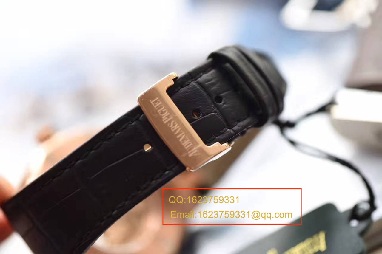   JF厂爱彼皇家橡树系列15400OR.OO.D002CR.01腕表《真皮表带款》 / AP015